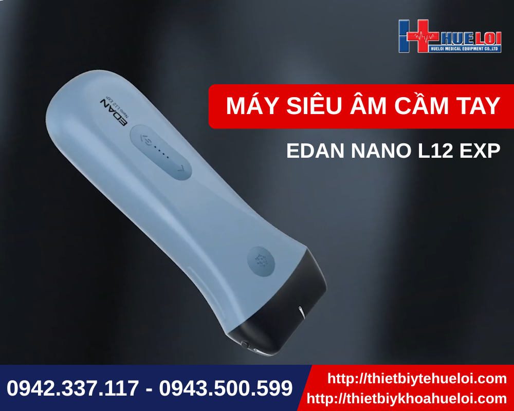 MÁY SIÊU ÂM CẦM TAY HIỆN ĐẠI EDAN NANO L12 EXP